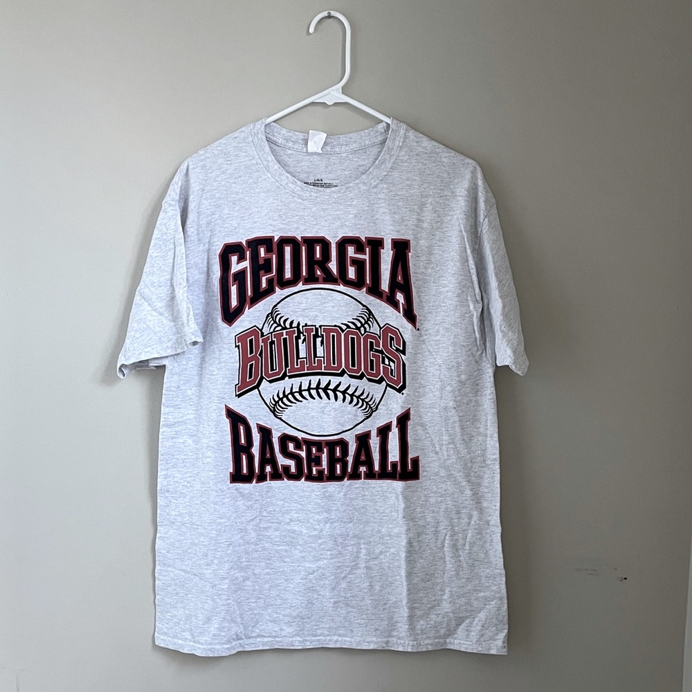 Georgia Bulldogs Baseball Throwback Shirt
